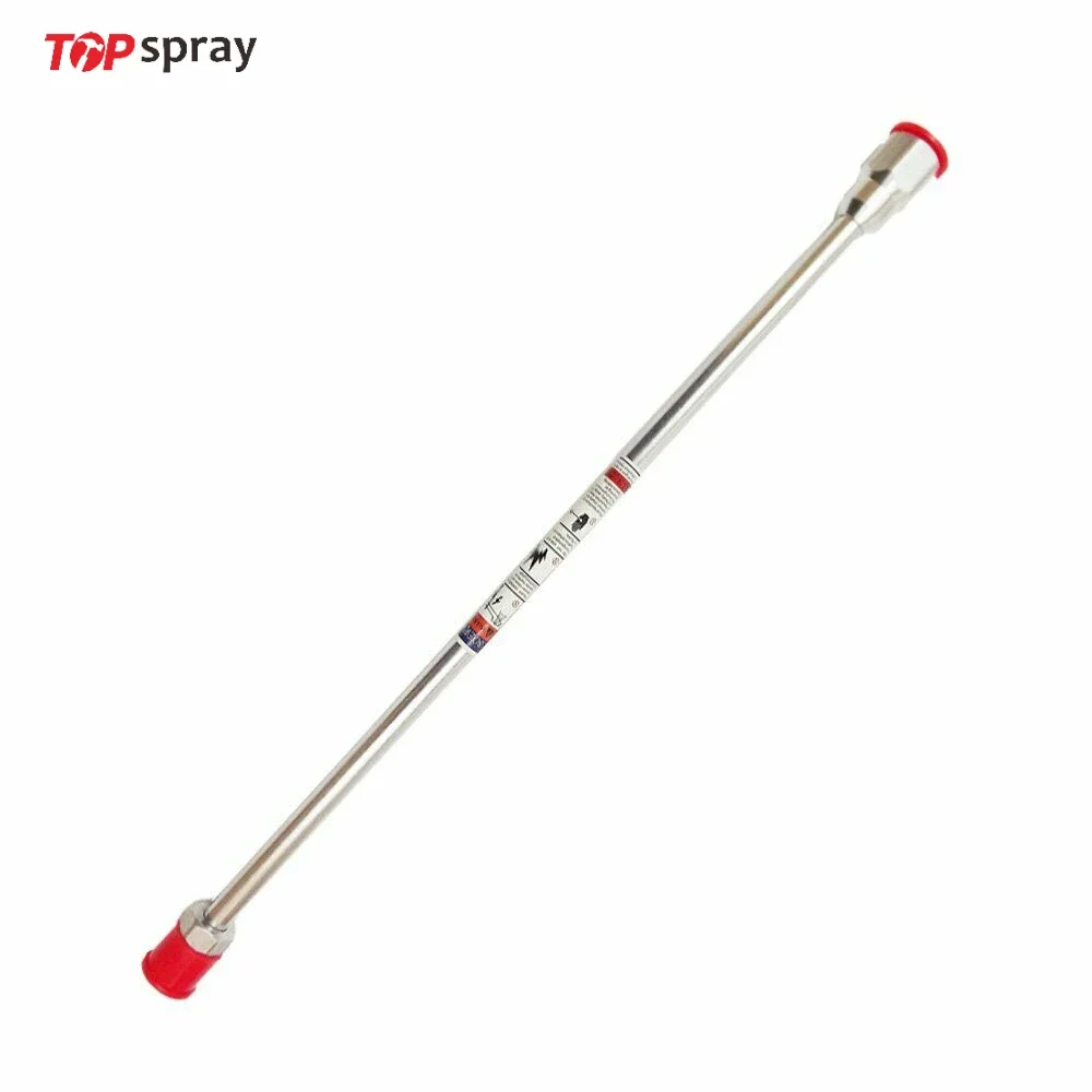 

20/30/50/75cm Airless Paint Sprayer Base Tip Spray Gun with Extension Pole Rod for Garden Irrigation Car Cleaning Tool