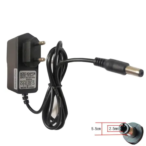 9V 1A EU US Ac Adapter Charger Guitar Effect Pedal For Boss Psa 120t Archer For Behringer / Mxr / Ibanez / Digitech / Zoom P5