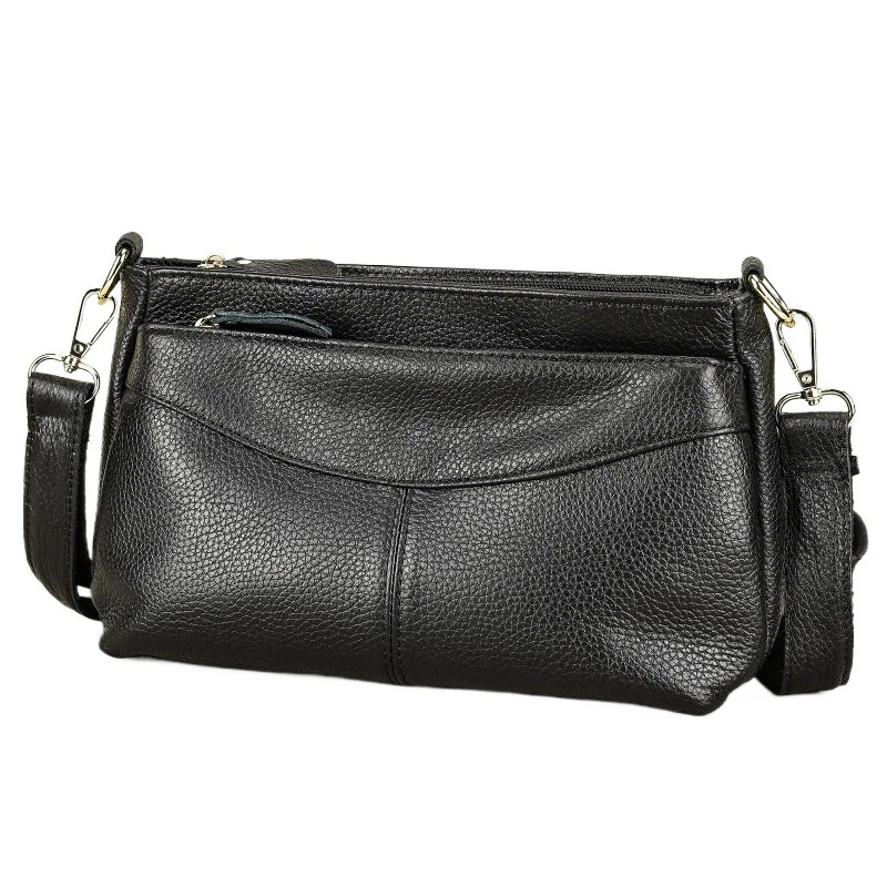 Sophisticated Everyday Crossbody Bag for Women Genuine Leather Soft Buttery Durable Top Grain Leather Luxury Handbag Designer