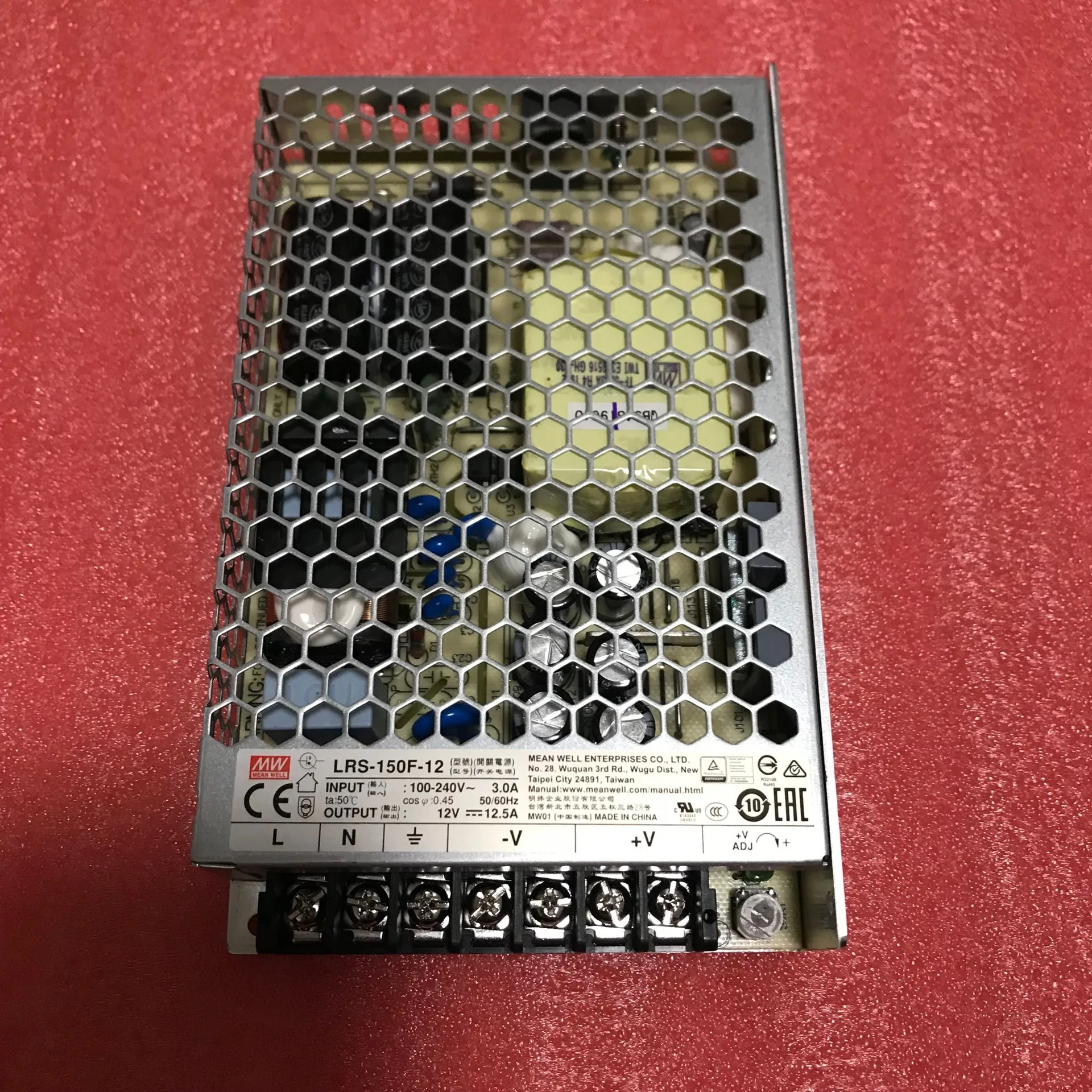 Original MEAN WELL LRS-150F-5V 12V 15V 24V 36V 48V Switching Power Supply meanwell AC/DC 150W Single Output