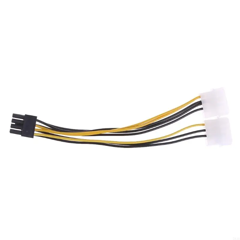 781E видеокарта PCI-E ATX Блок питания PSU-2x 4-контактный кабель Molex to PCIe