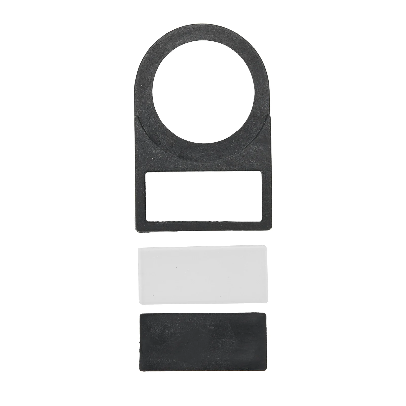 100pcs Push Button Switch Panel Label Frames for 22mm Mounting Plastic Material to Organize and Identify Switch Functions
