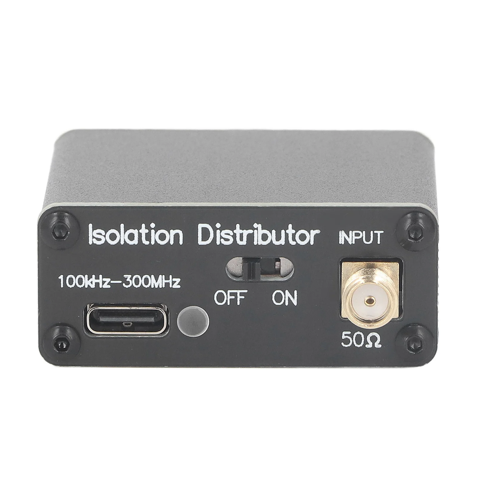 RF Signal Splitter Anti Interference Active RF Isolation Distributor Alloy Low Loss 100kHz To 150MHz for Signal Source