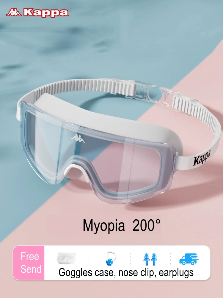 

Anti Fog Myopia Professional Waterproof HD Swim Eyewear UV Protection Big View Sports Beach Goggles Surfing Silicone SwimGlasses