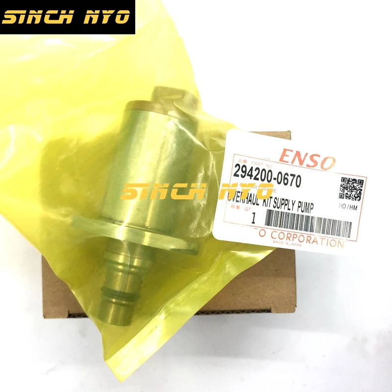 Common Rail Fuel System Pump Suction SCV Valve 294200-0670 for ISUZU 6HK for HINO J08 J05 for Nissan UD High Quality