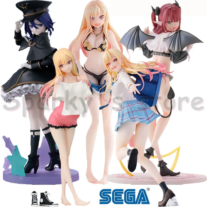 SEGA Original Luminasta My Dress-Up Darling Anime Figure MARIN KITAKAWA INUI SAJUNA Action Figure Toys For Kids Gifts Cute Model