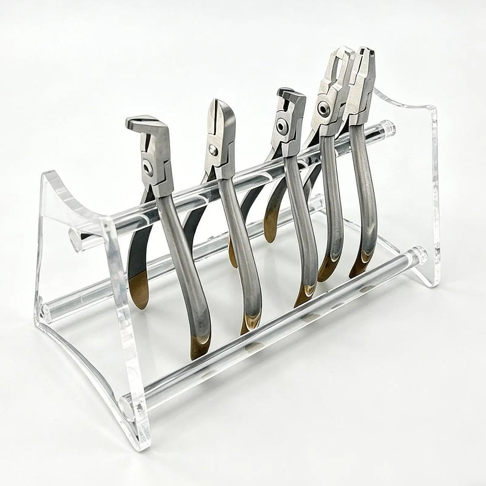 

Dental Orthodontic Forceps Holder Easy to Clean Clear Practical, Professional, Organizer Rack, Dental Pliers Stand Holder
