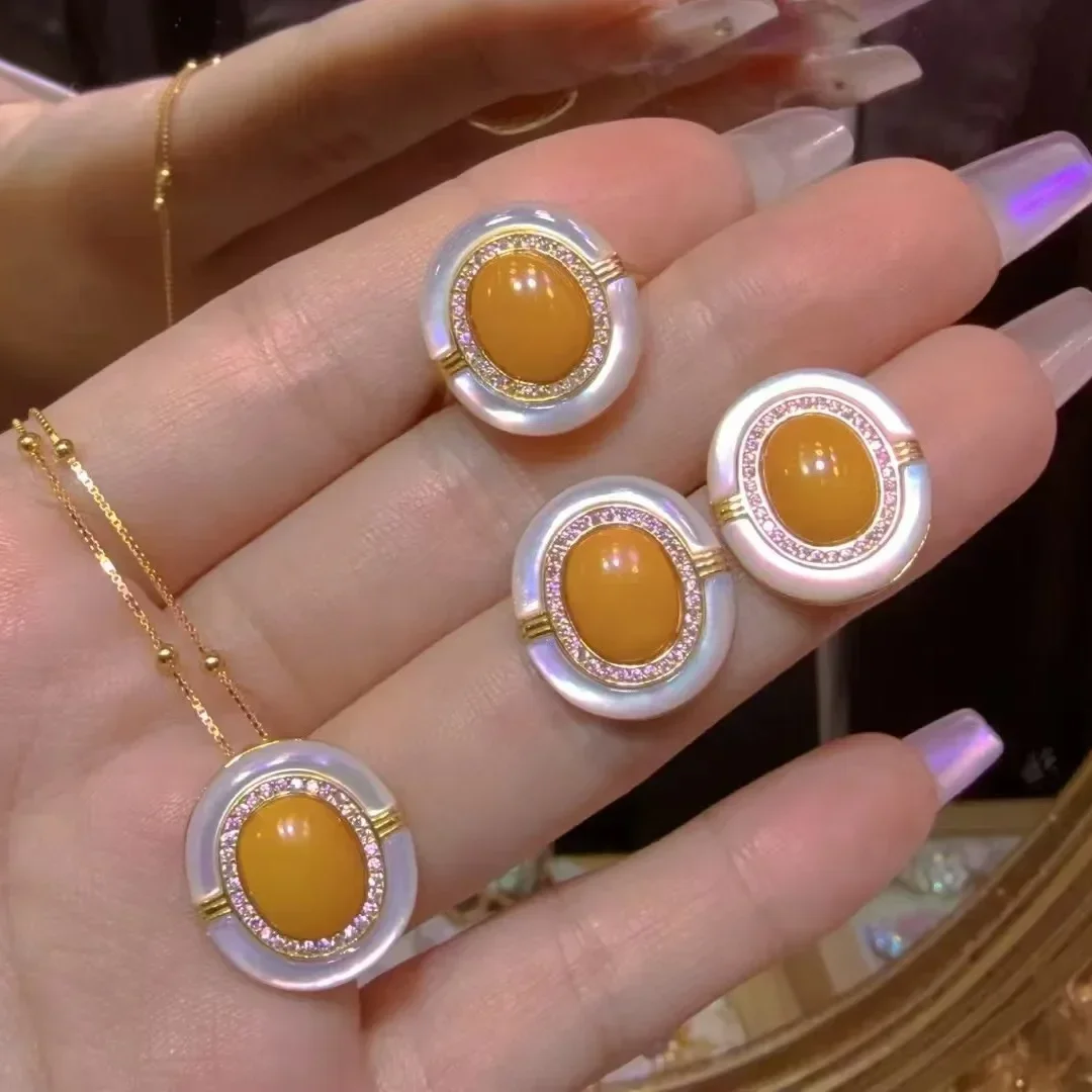 

Женские серьги из янтарного серебра 925, роскошные висячие серьги из натурального балтийского камня, подарочная коробка для ювелирных изделий из балтийского янтаря, дизайн