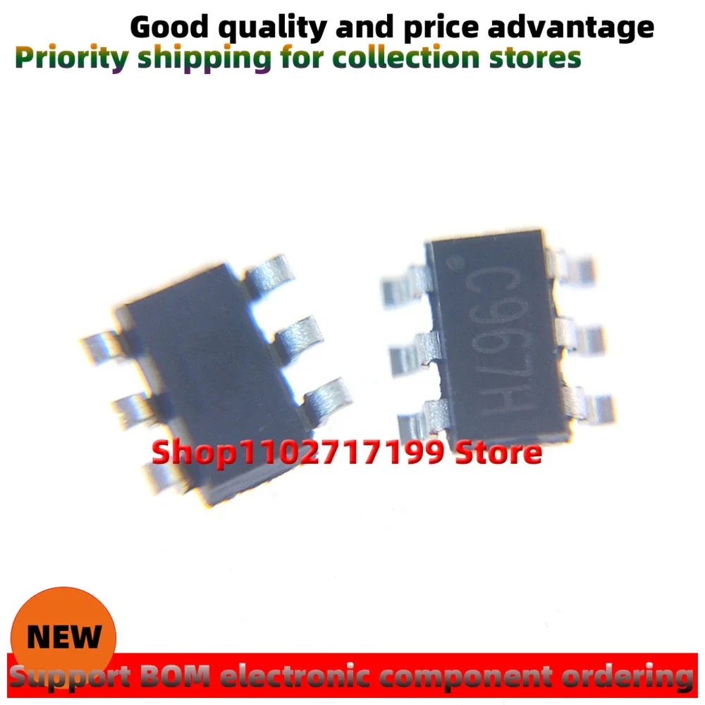 100pcs/LOT  AZC099-04S.R7G silkscreen C967H C96**  New ESD/TVS electrostatic protection diode SOT23-6