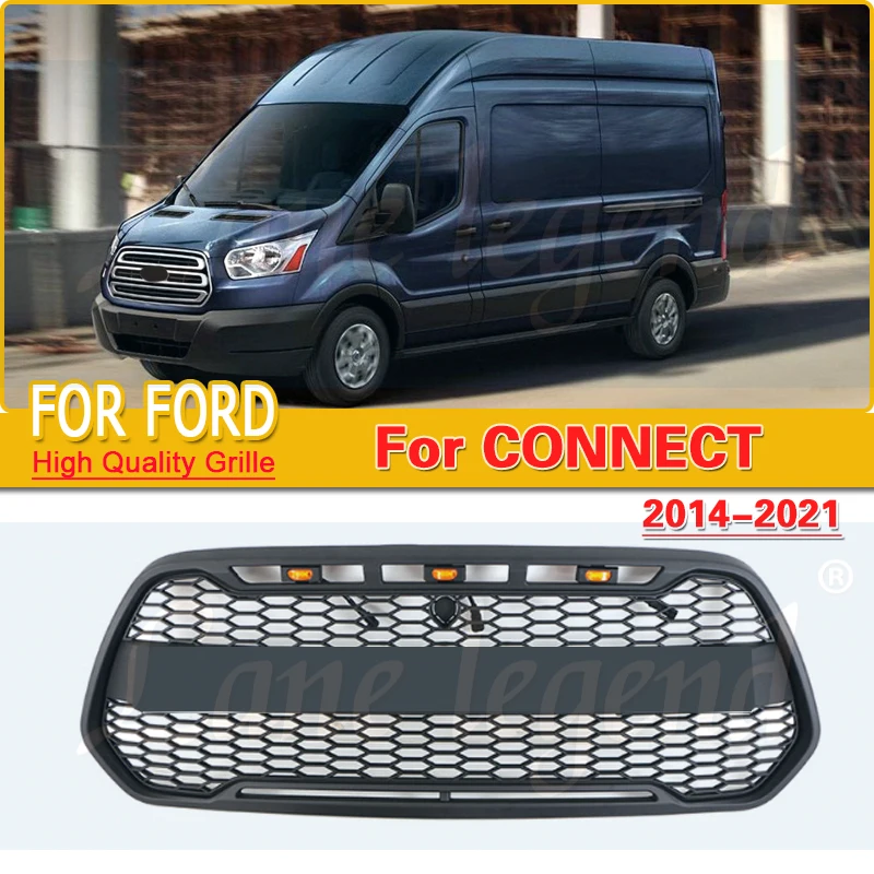 Suitable forFord CONNECT TRASIT 2014-2021 grille modified car front bumper grill accessories Radiator Grille Racing Grill