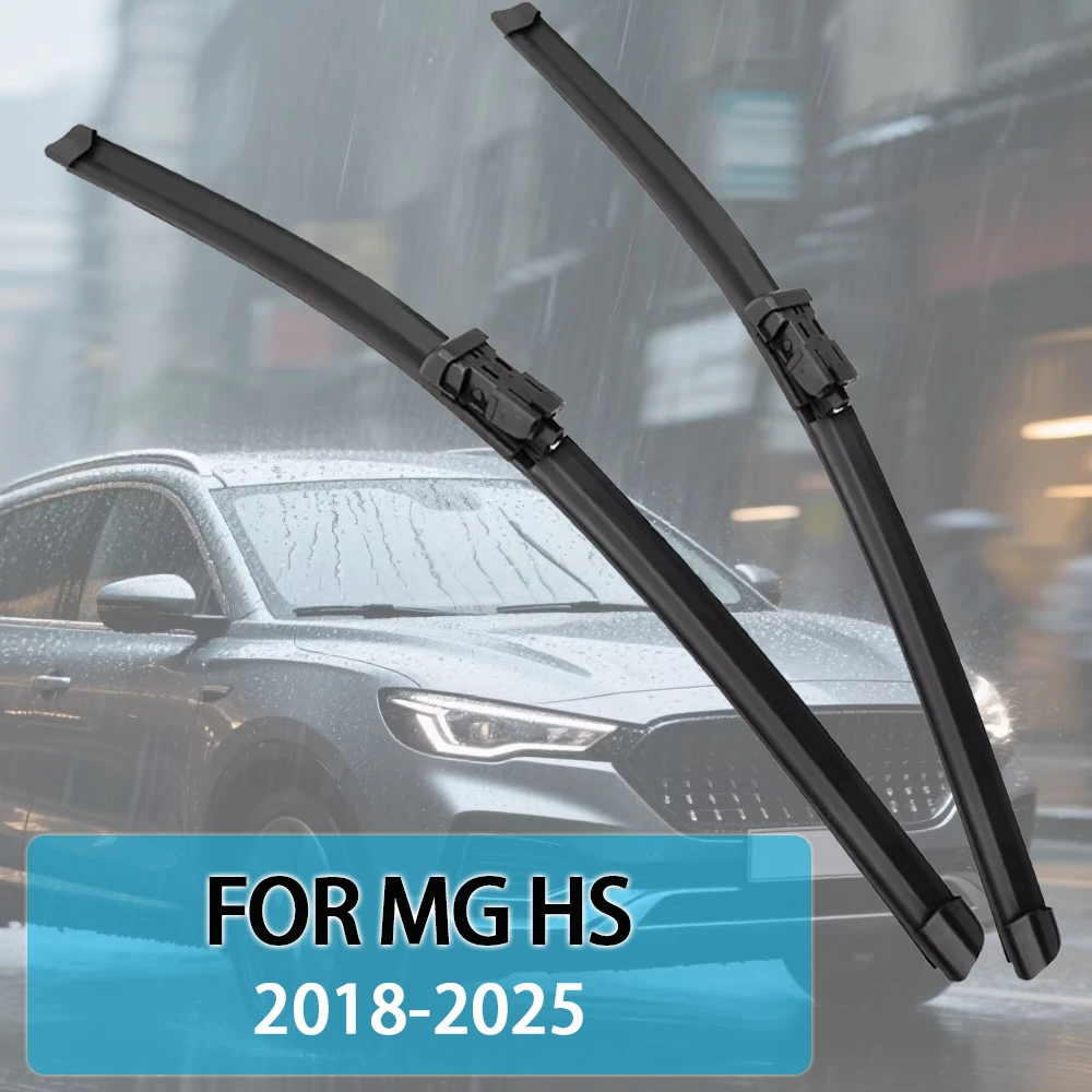 

Для MG HS PHEV AWD PLUS EV 2018-2025 24 ''+17'' щетка стеклоочистителя автомобиля передние дворники подходят кнопочный рычаг лобового стекла автоматические щетки стеклоочистителя