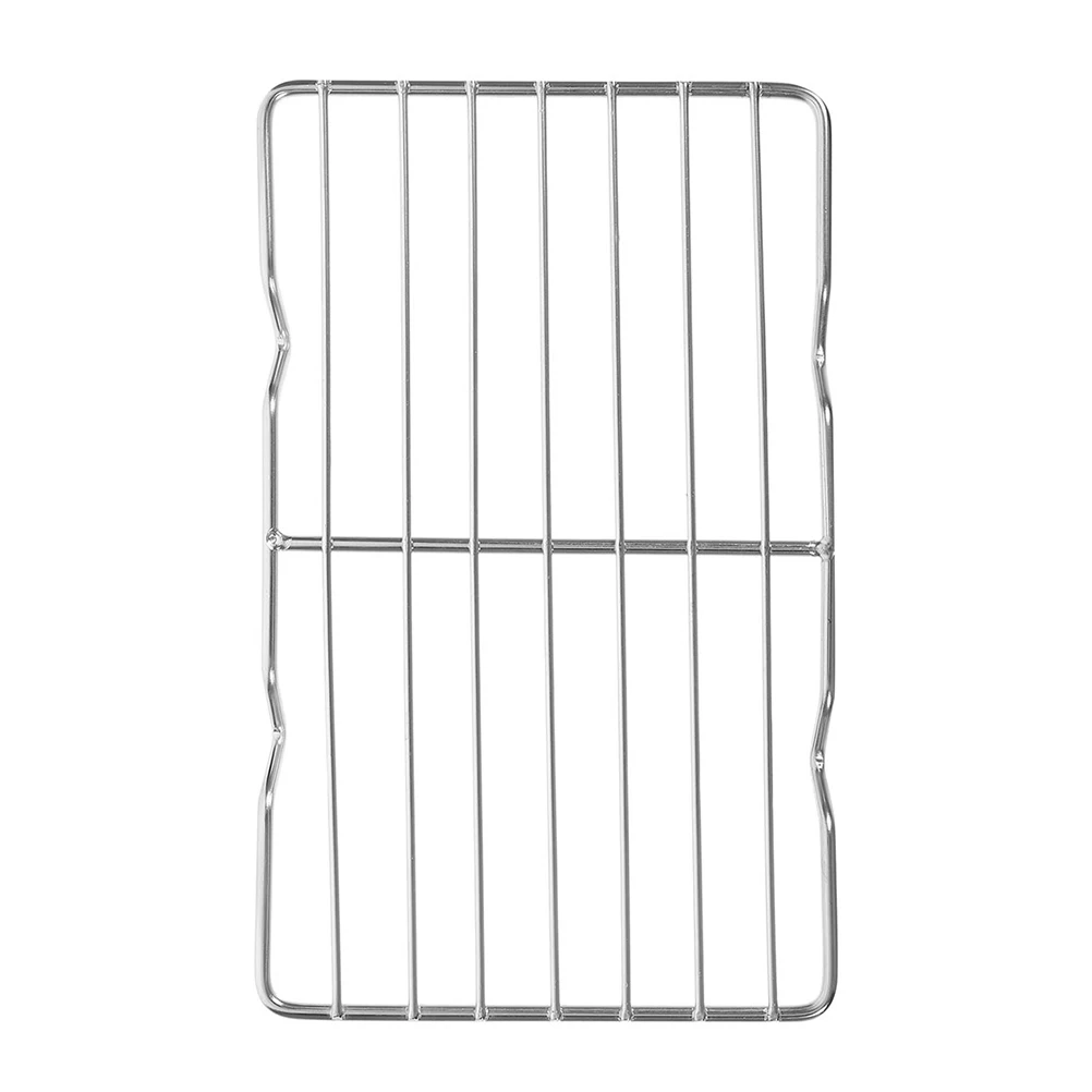 

CONGARTENO Stainless Steel Cooking Rack Baking Roasting Grilling Cookie Drying Bread Cooling Rack Safe Sturdy Oven Wire Grid