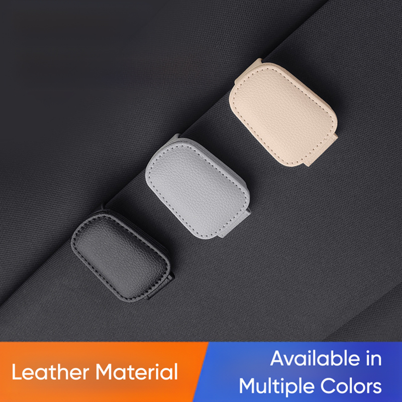  RazorRide Car Sunglasses Clip Card Ticket Holder Stand Fastener Pen Case Eyeglasses Sun Visor Car Accessories 