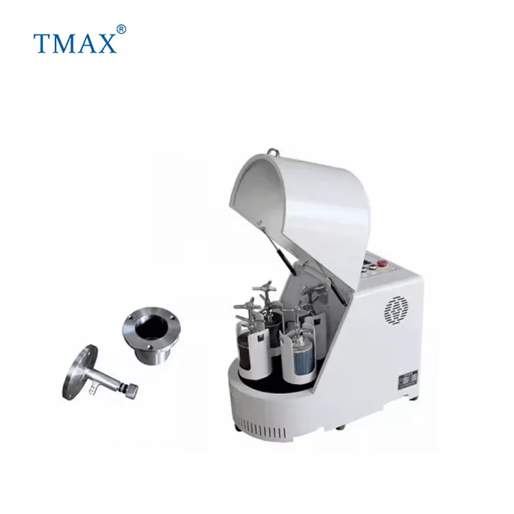 Brand 0.4L Small Mini Laboratory Gear-Drive Planetary Vertical Scale Ball Mill Machine