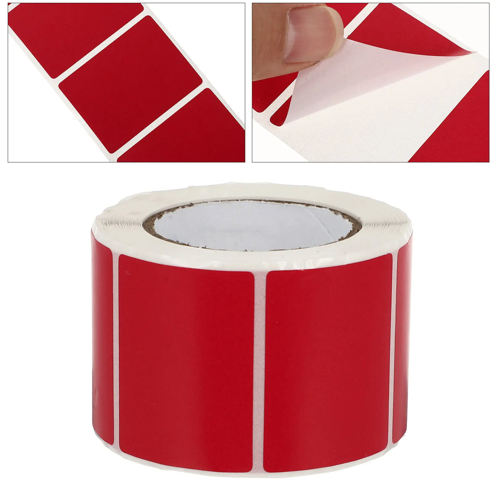 Thermal Labels Colored Waterproof Oilproof Antifriction Adhesive for Shipping Printing Compatible with Zebra