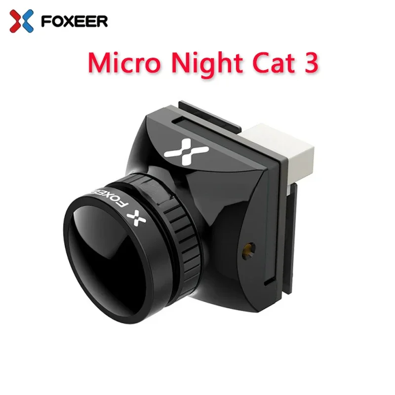 Foxeer Mini/Micro Night Cat 3 1200TVL 0.00001Lux Night Vision FPV Camera 850nm IR Light for FPV Racing RC Drone