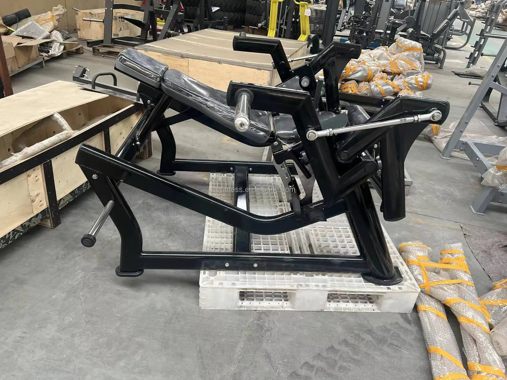 آلة الغلوت العكسية الجديدة معدات اللياقة البدنية التجارية MS623 آلة تمديد العضلات العكسية