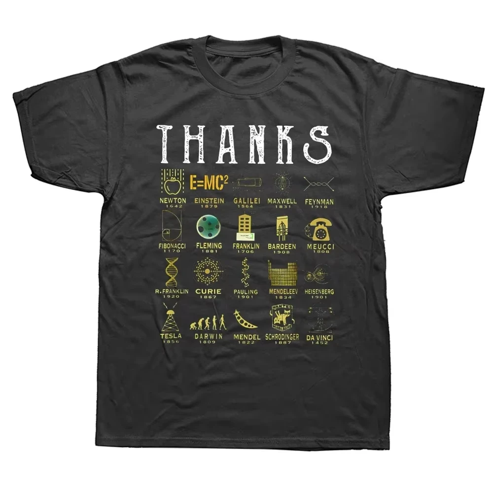 Thanks Chemistry Galaxy Math Physics Scientists Astronomy Biology T Shirts Funny School Teacher Science Graphic Short Sleeve Top
