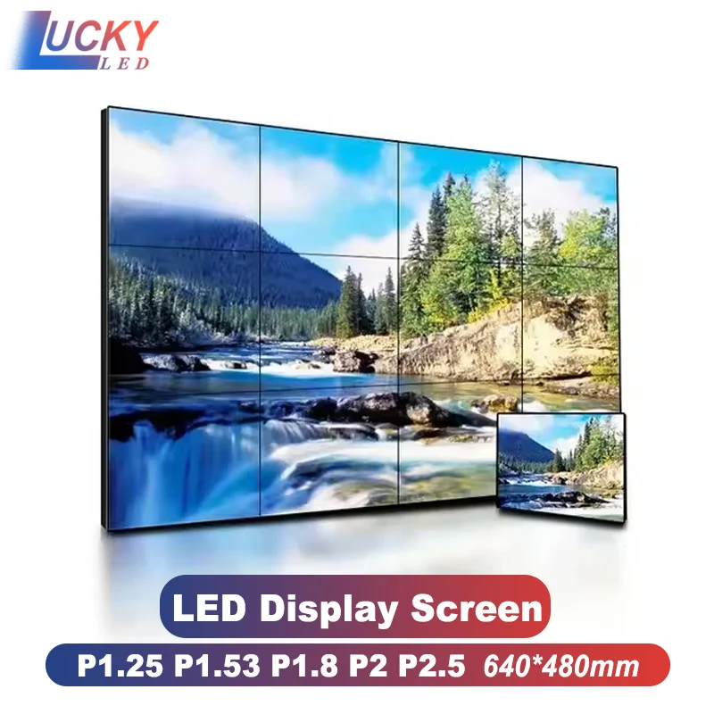 

2.5 640*480mm Full Color 6500cdi Customized Size P2 Panel 4k Hd Video Wall Indoor Led Display Screen