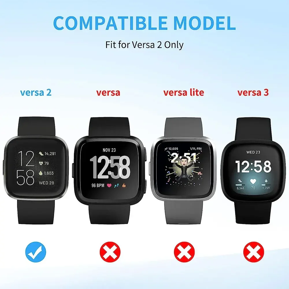 Зарядный кабель 100 см для Fitbit Versa 2, USB-адаптер для зарядного устройства для Fitbit Versa Lite, умные аксессуары