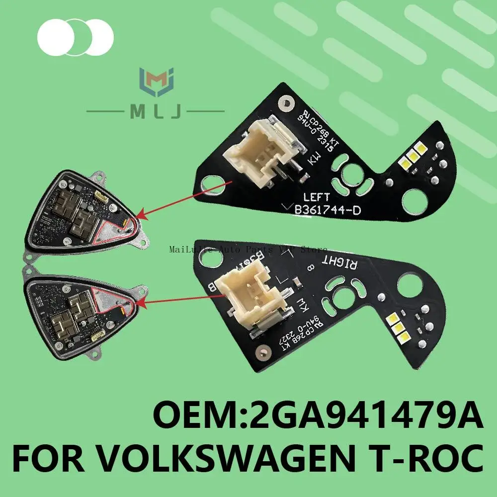 

For Volkswagen T-ROC headlight light source panel turn signal light source panel LED daytime running light chip OEM 2GA941479A