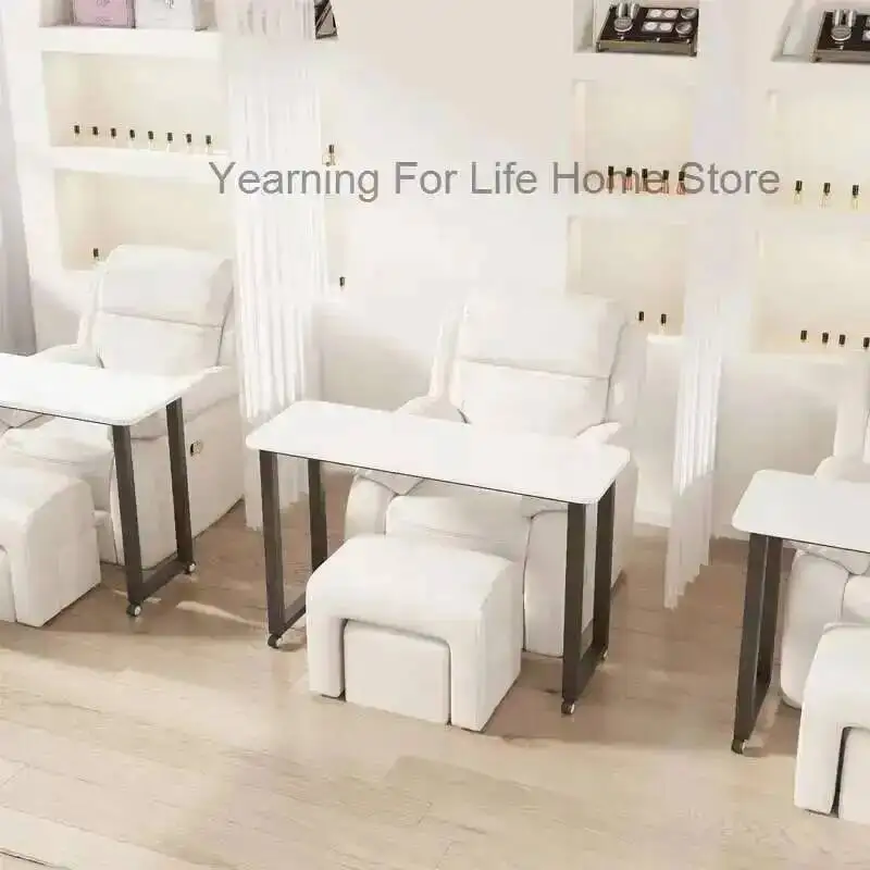 

Beauty Tables Trendy Designer Nail Modern Perfume Makeup Beauty Nail Tables Study Craft Throne Mesa De Manicure Lounge Furniture