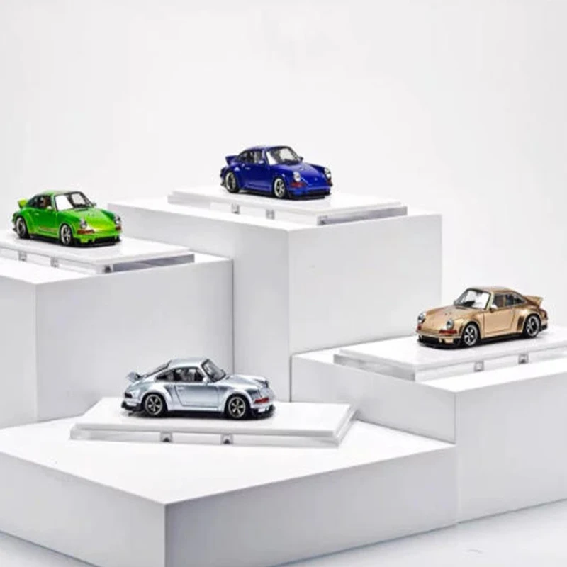 Zincit Diecast 1:64 Scale 911 Singer Coupe DLS Alloy Model Simulation Decoration Hobbies Souvenirs Collection Static Display