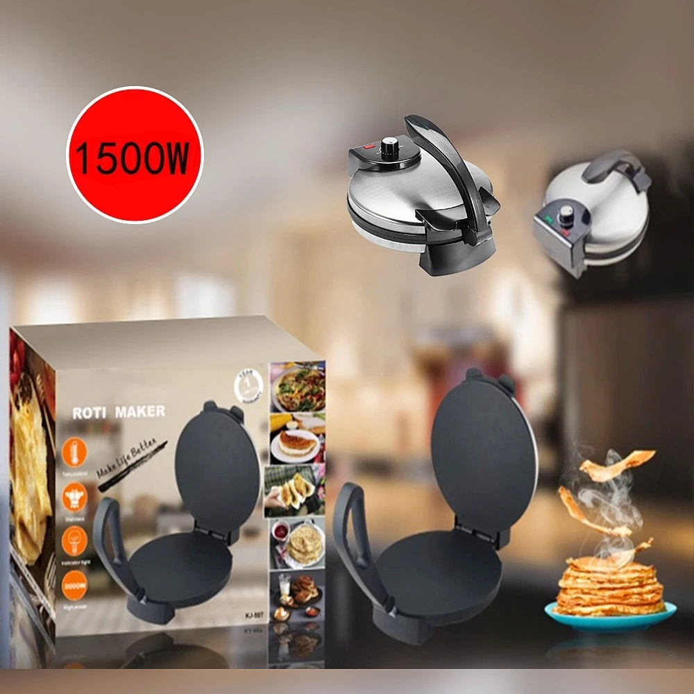 آلة فطيرة الخبز على الوجهين مع درجة حرارة قابلة للتعديل، آلة كعكة الربيع، آلة البيتزا الربيعية المنزلية