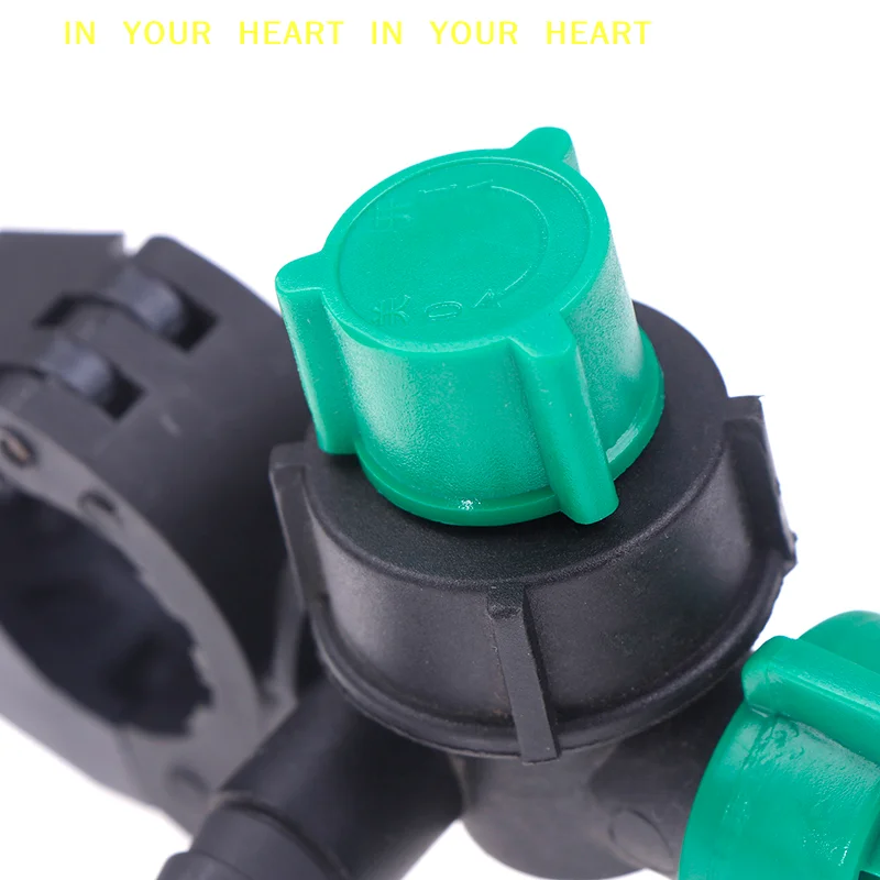 【X】For Agriculture Tubing Garden Irrigation 1Pc External Thread Agricultural Sprayer Fan Shaped Spraying Adjustable Nozzle