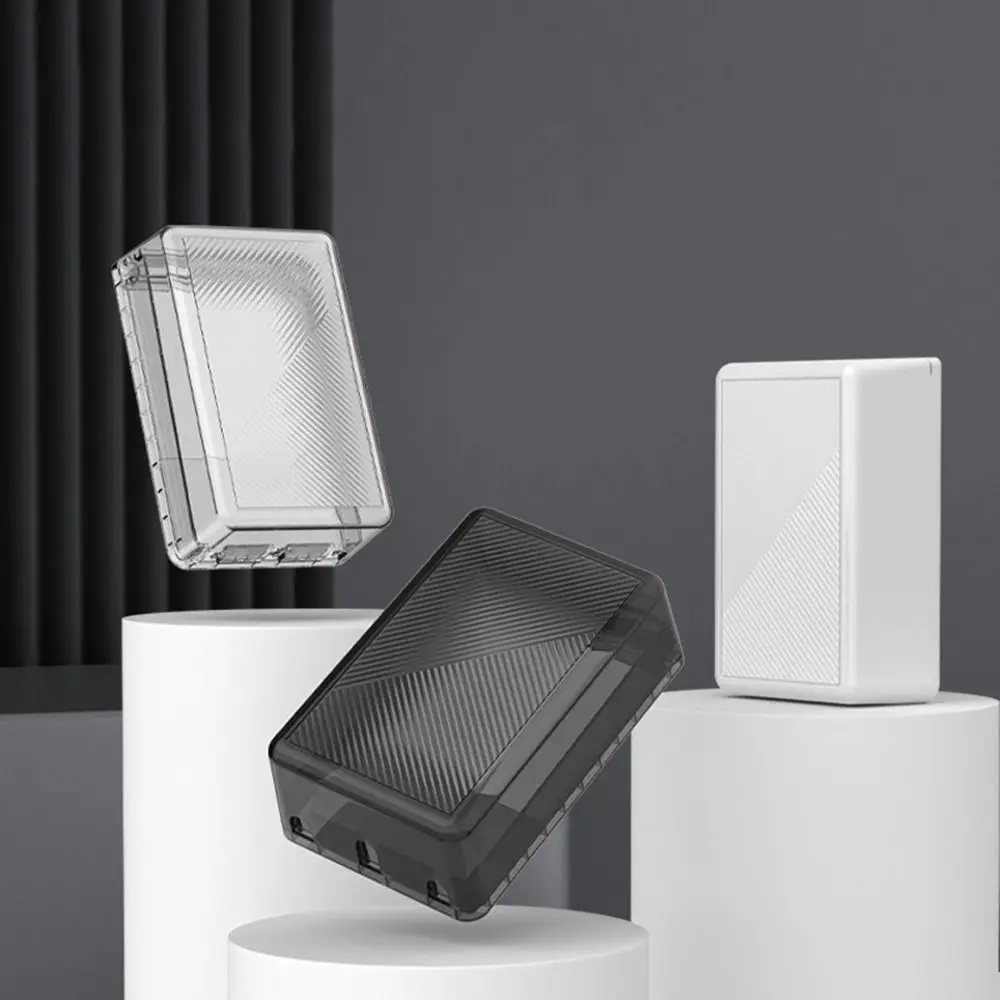 86 Type Switch Protective Cover Waterproof Transparent Electric Plug Cover Splash-Proof Self-Adhesive Socket Protector for Home