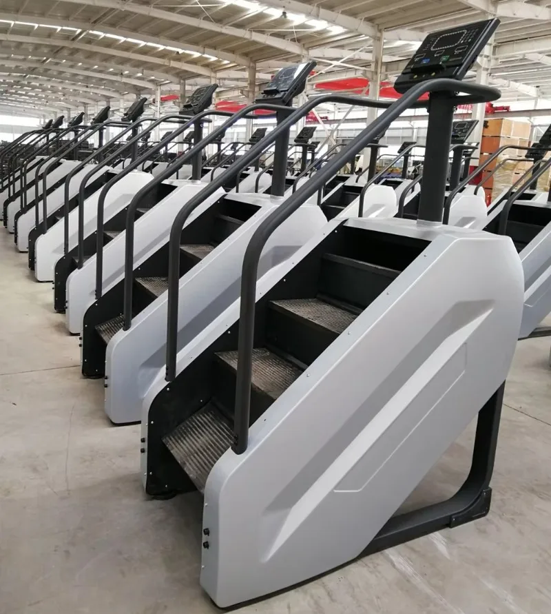 LED Display Stair Climber Exercise Fitness Cardio Gym Fitness