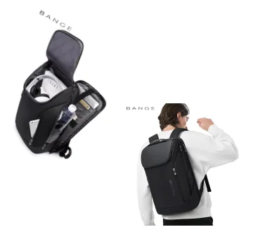 BANGE USB Charging Waterproof Laptop Backpack 17 Computer Bag Travel Business Hiking Backpacks School Back Pack Mochila For Men