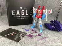 Transformation Eagle EG-01 Starscream EG-01B Thundercracker EG01N Skywarp MP-52 Upgrade EG01 EG01B MP52 Action Figure With Base