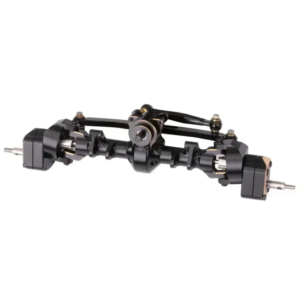 Heavy Brass Weights Portal Axle for Axial 1/24 RC Crawler Portal Axial SCX24 90081 C10  Gladiator Ford Bronco Upgrade Parts