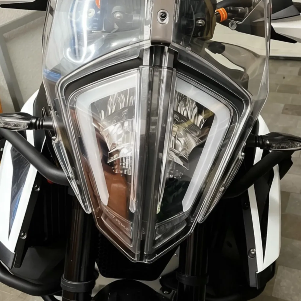 

For 790 890 Adventure S / R 2019-2021 2022 390 Adventure Motorcycle Headlight Head Light Guard Protector Cover Protection Grill