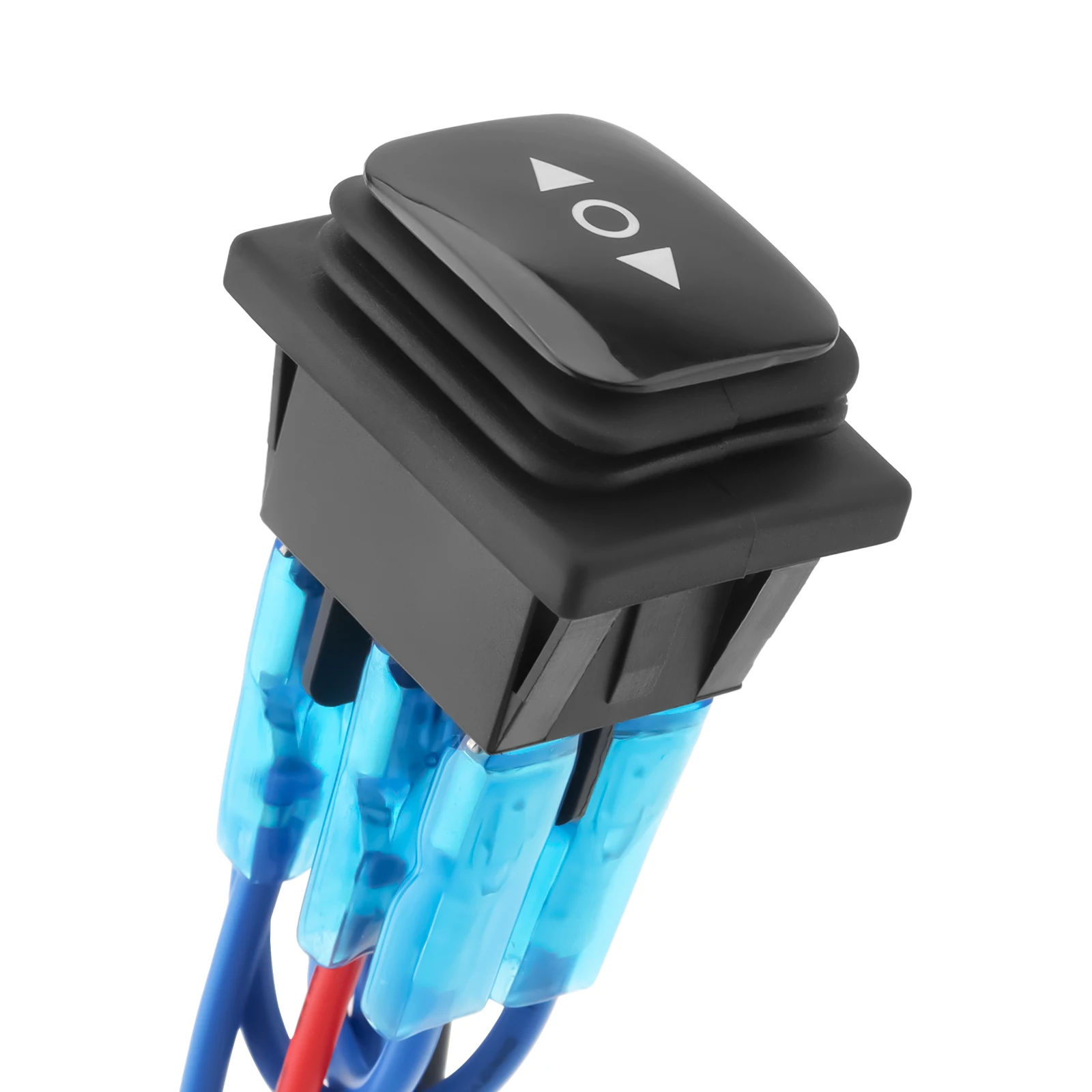 6 Pin 3 Position Waterproof Momentary Polarity Reverse Switch Resetting Rocker Switch Motor Control Boat Rocker Toggle  Switch