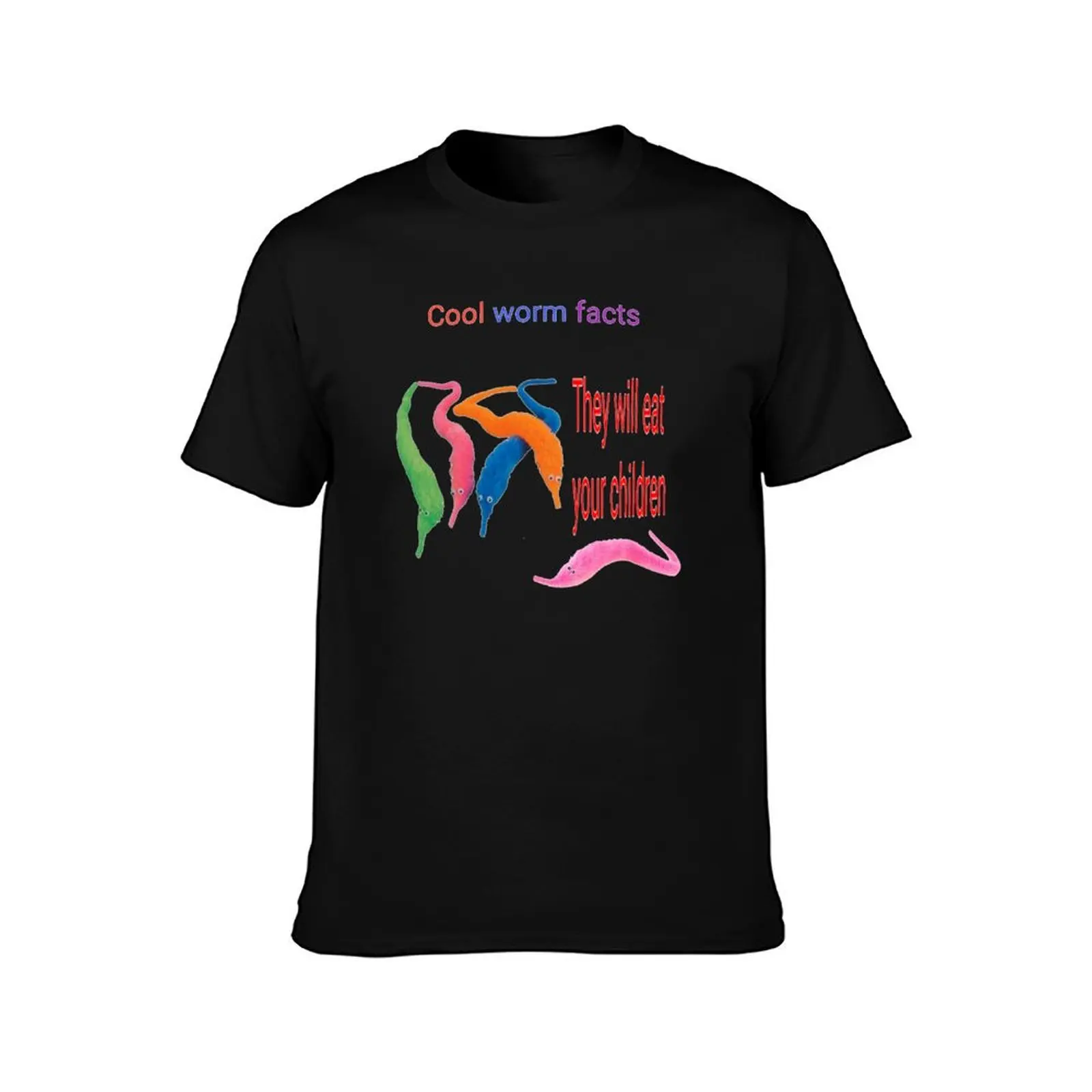 Cool worm facts T-Shirt Soft Durable Cotton T-Shirt