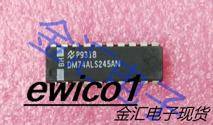 

10 шт., Оригинальные запасные части DM74ALS245AN 20, DIP20