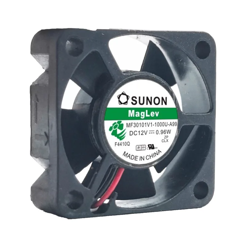 Nuova ventola di raffreddamento della CPU per SUNON MF30101V1-1000U-A99 12V 0,96W Alimentatore Ventola silenziosa 30x30x10mm