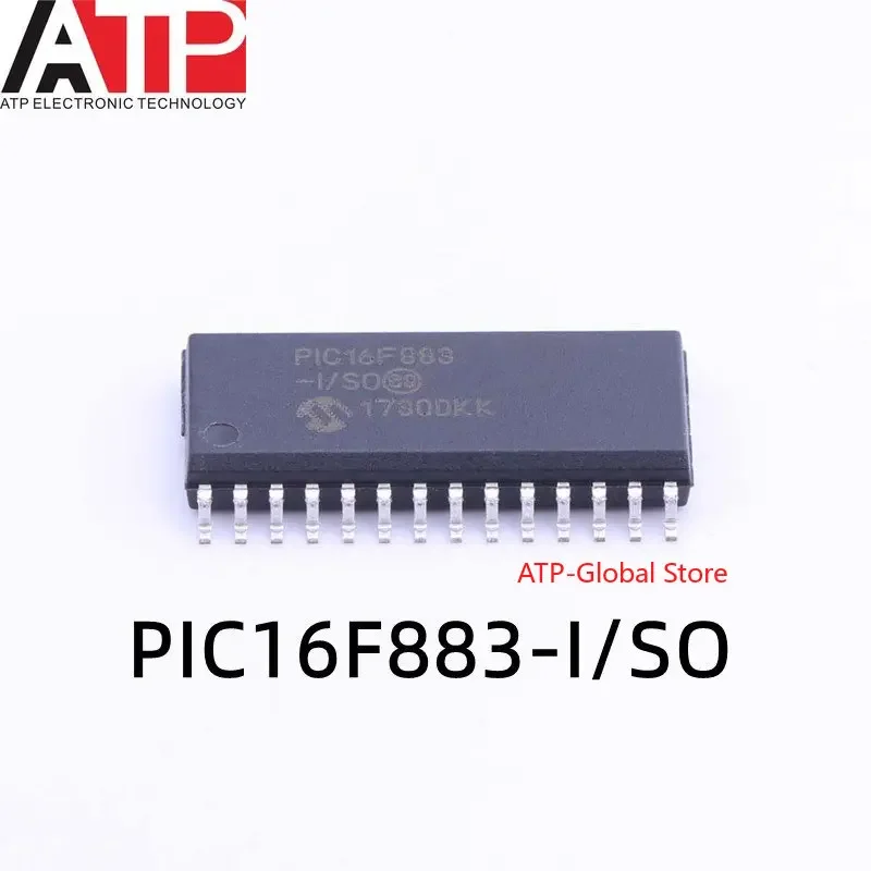 5PCS  PIC16F883-I/SO SOP-28 PIC16F883 PIC16F883-I SO Embedded 8-bit Original spot inventory