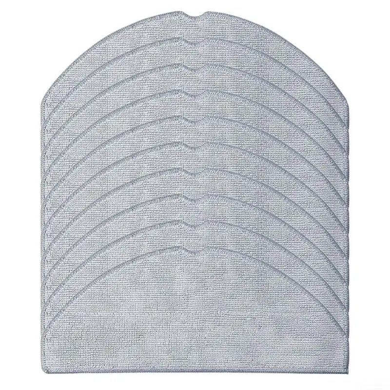 

VEHO-For Lubluelu L20 Robot Vacuum Cleaner Mop Cloth Replacement - Compatible Part Accessories, 10-Pack