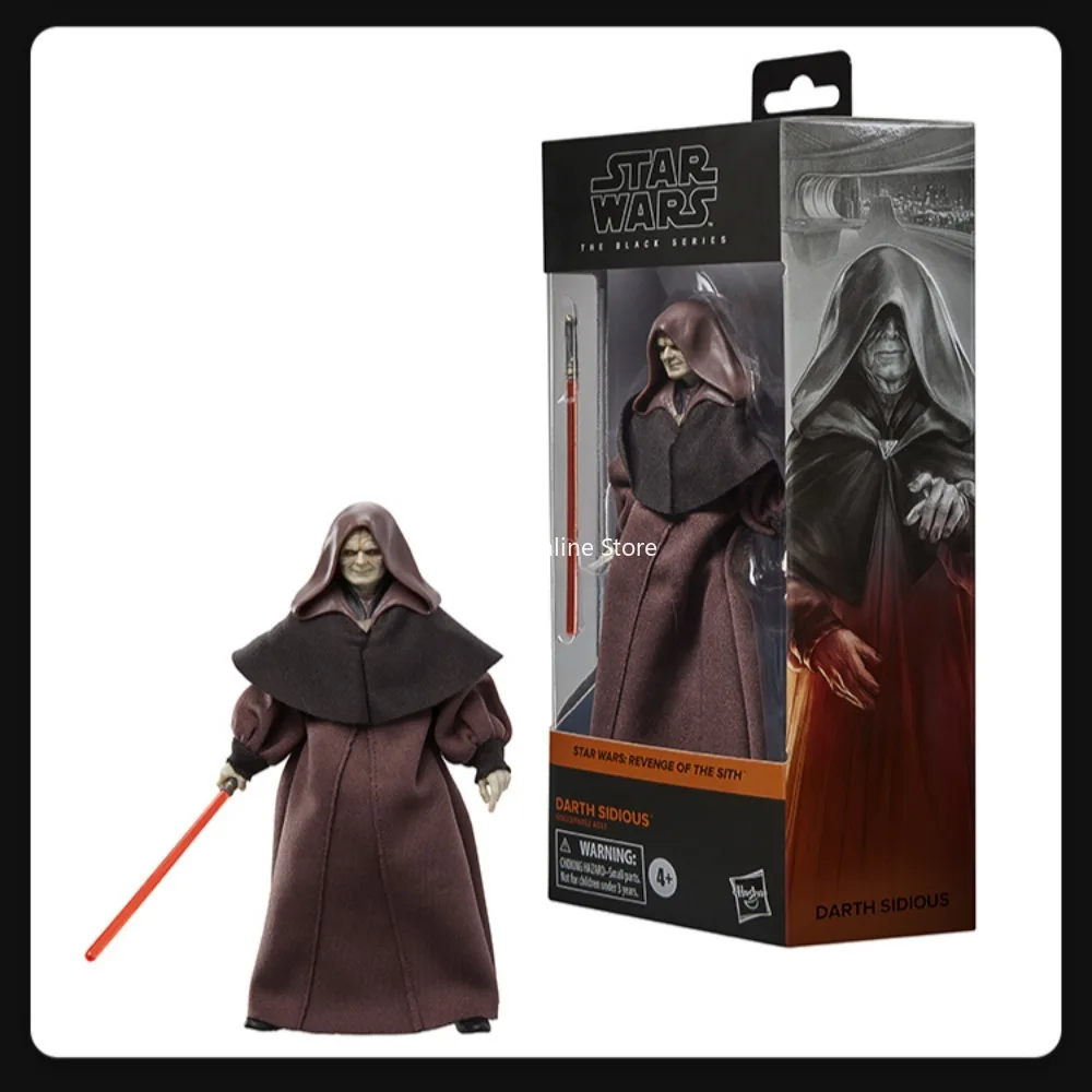 

Hasbro STAR WARS The Black Series Darth Sidious, Revenge of The Sith Collectible 6 Inch Action Figure G0023