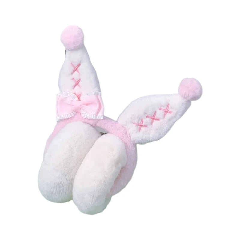 New Lovely Earmuff Plush Bunny Ear Stuffed Winter Ear Warmer Unisex for Kids