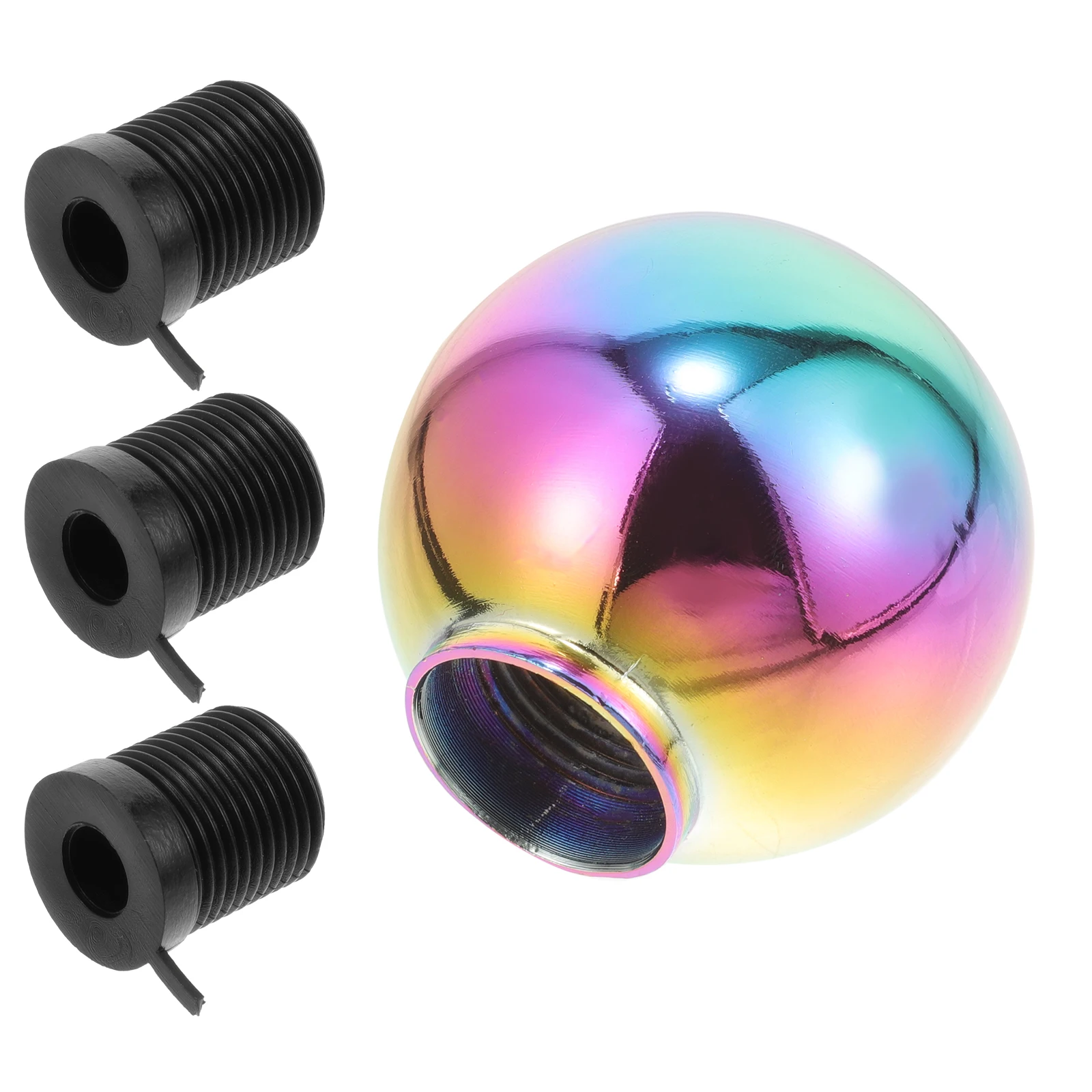 

Round Car Shift Manual Racing Style Stainless Steel Gear Lever Head Knob Replacement Ball Gear Shift Knob