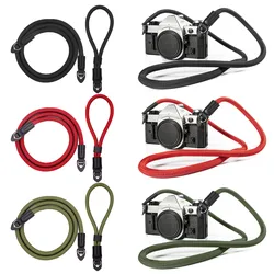 Camera Strap Micro-Single Camera Leica Round Hole Camera Strap Universal 80CM Mountaineering Rope Shoulder Strap Compatible