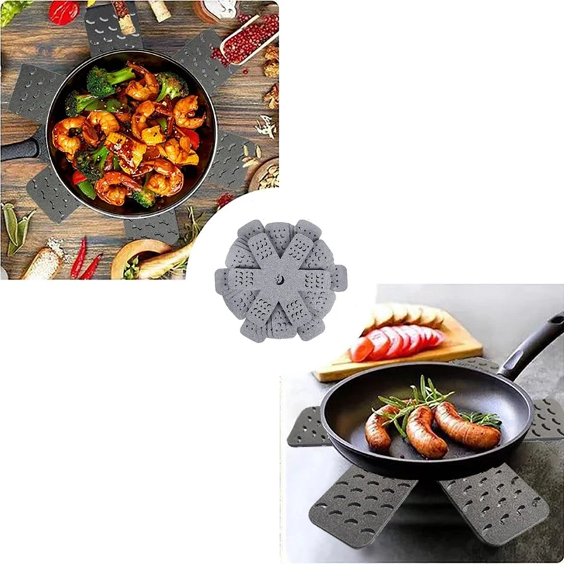 

Thickened Pot Protection Pad Cookware for Stacking Flower-ShapedJAS