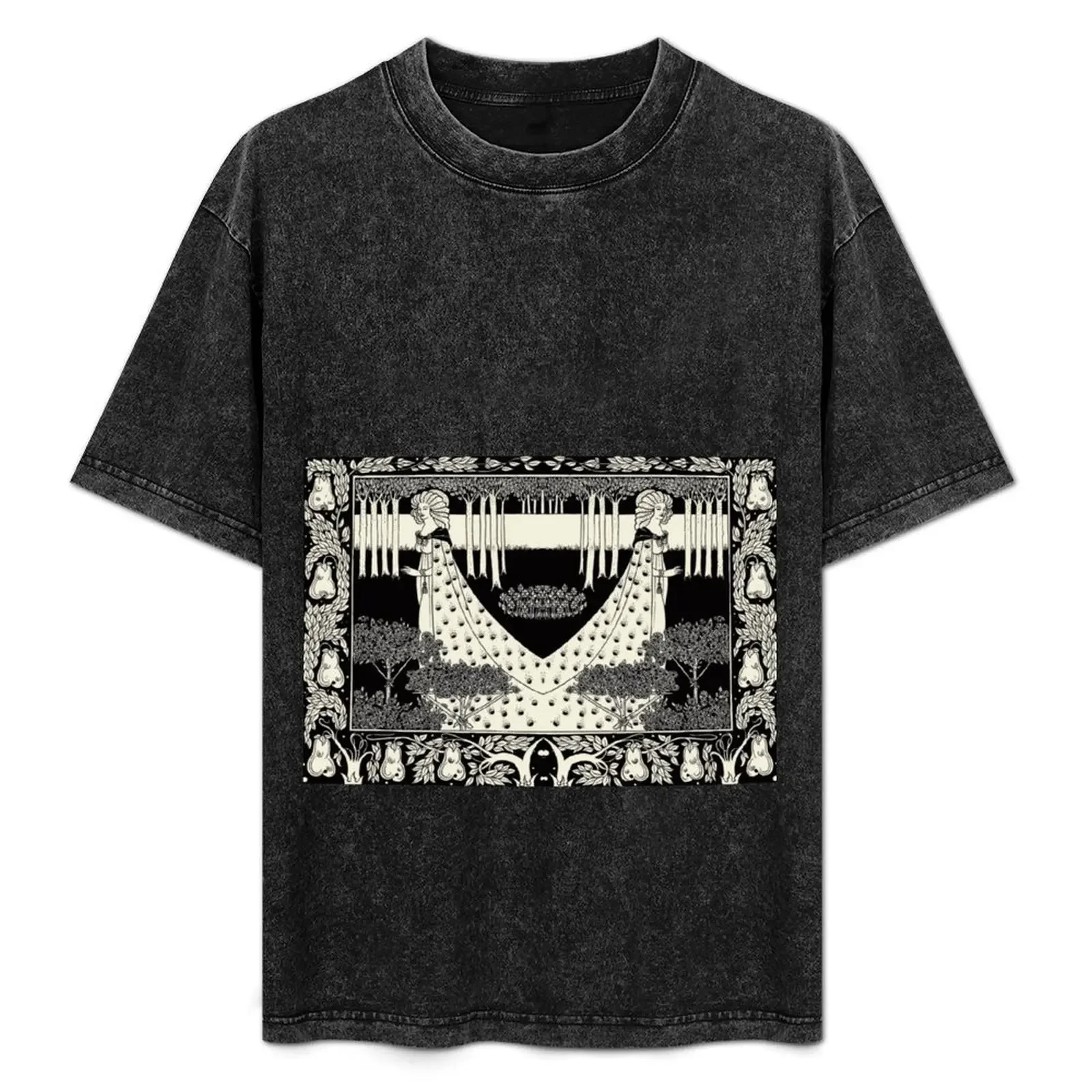 

Art Nouveau Aubrey Beardsley Salome T-Shirt cute tops anime shirt Louboutins graphic shirts mens cotton t shirts