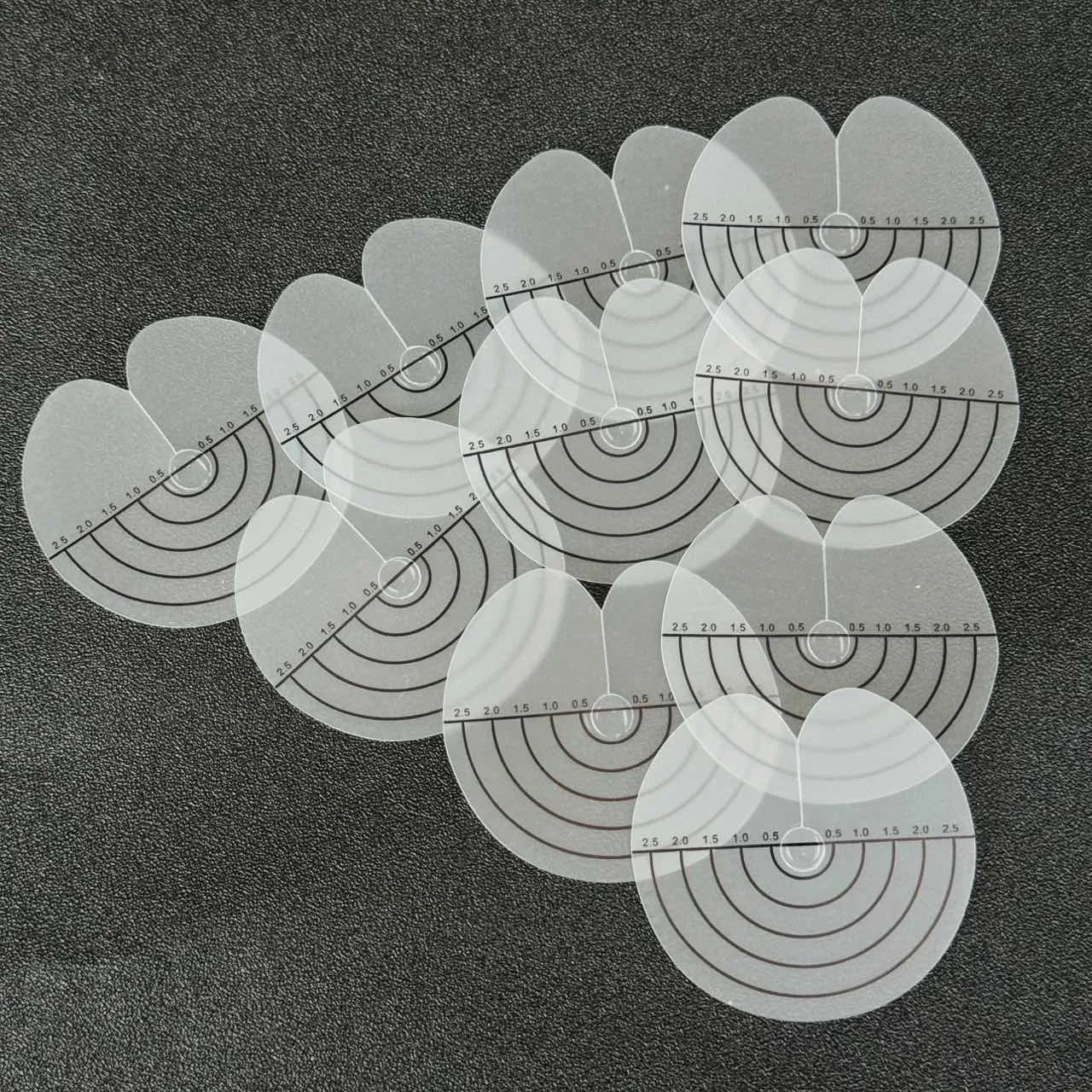 10/20pcs Fashion Easy Tools Heat Scalp Protector Shields For Hair Extension Useful Styling Tools Hair Heat Fusion Template Disk