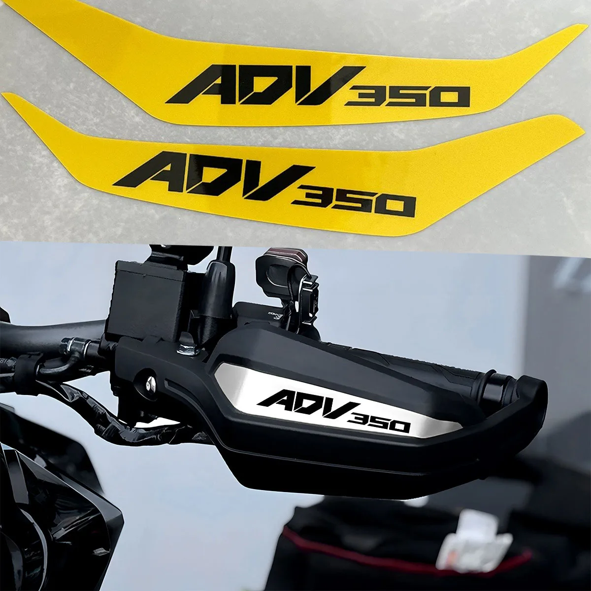 

2025 ADV350 Hand Protection Sticker Motorcycle Decoration Windproof Label Waterproof Transparent Panel Suitable for HONDAADV 350
