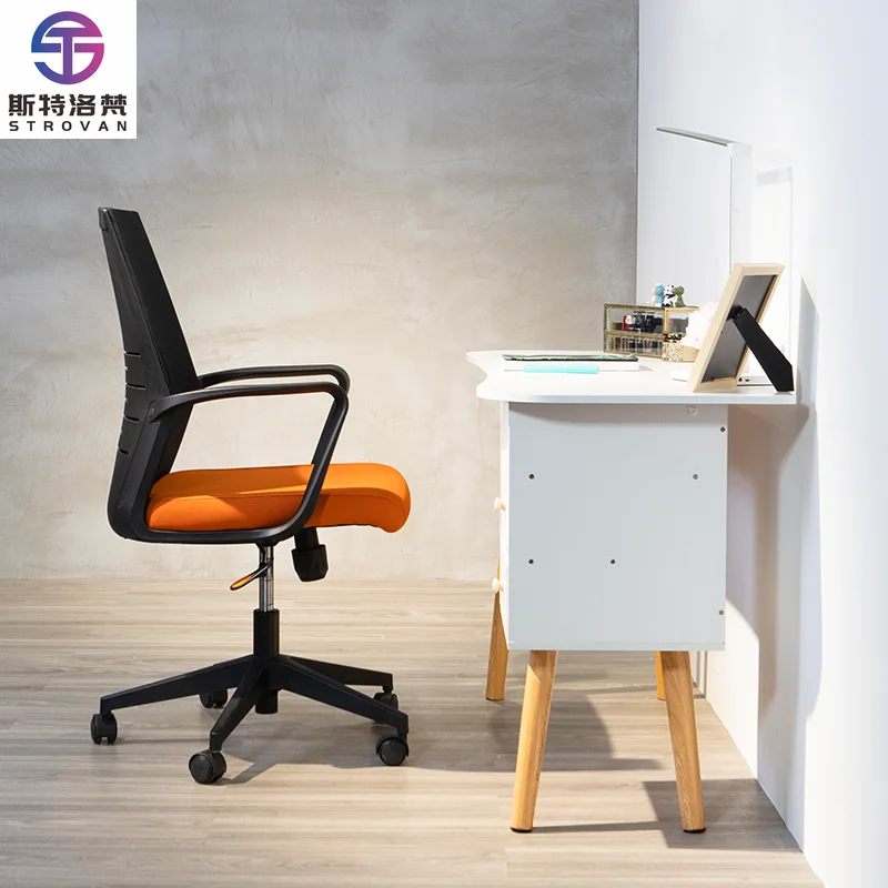 

Modern Design Fabric Swivel Meeting Office Chair Ergonomic Mesh